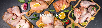 kosher poultry - chicken, duck and turkey