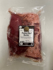 Raw Pickled Deckel Corned Beef | CHK | Belz | by the Case